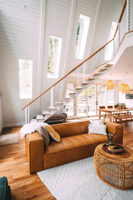 Dunlap Hollow A-Frame Rockbridge Extérieur photo