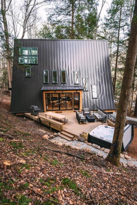 Dunlap Hollow A-Frame Rockbridge Extérieur photo