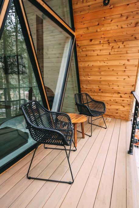 Dunlap Hollow A-Frame Rockbridge Extérieur photo