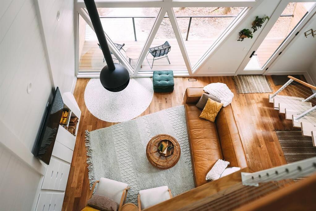 Dunlap Hollow A-Frame Rockbridge Extérieur photo