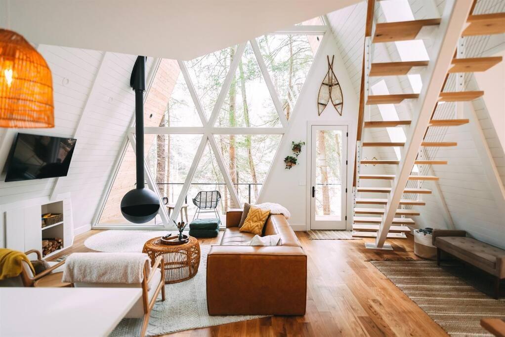 Dunlap Hollow A-Frame Rockbridge Extérieur photo