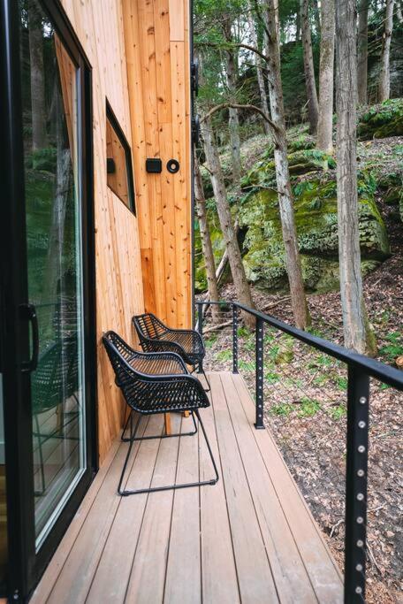 Dunlap Hollow A-Frame Rockbridge Extérieur photo
